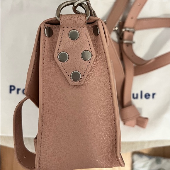 Proenza Schouler PS1 Pink mini crossbody bag with silver hardware - Picture 4 of 11